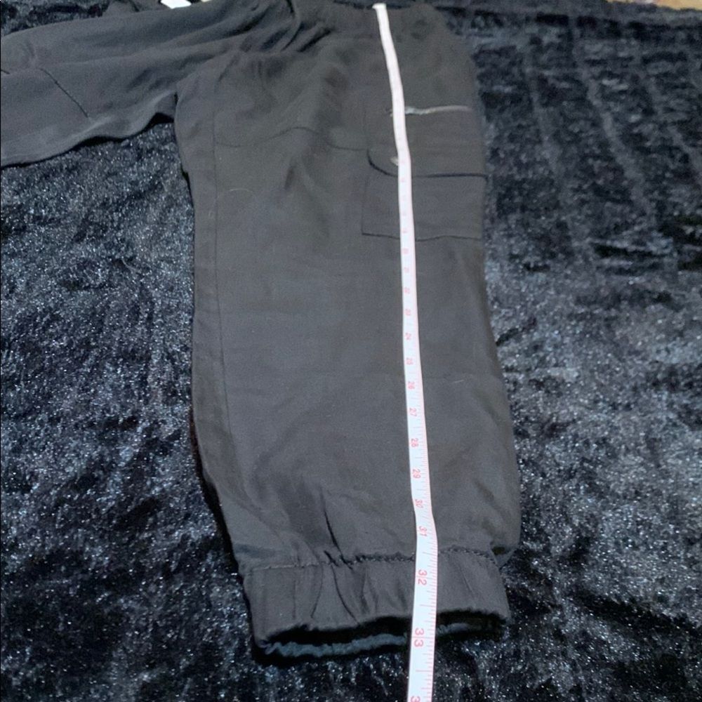 Women's Banana Republic Factory Black TENCEL™ Cargo Jogger NEW with Tags XXS - Picture 7 of 13